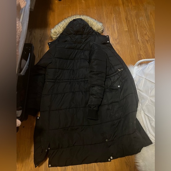 Long puffer winter coat - Picture 2 of 3